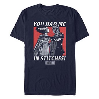 Men's Universal Monsters You Had Me In Stitches Graphic Tee