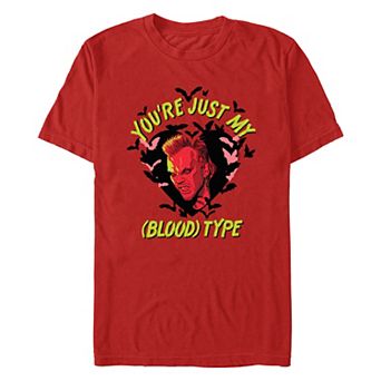 Men's The Lost Boys You're Just My Blood Type Graphic Tee