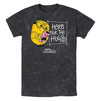 Men's Despicable Me Minions Here For The Hugs Graphic Tee