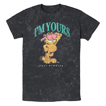 Men's Garfield I'm Yours Just Kidding Graphic Tee