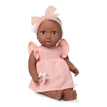 Battat LullaBaby Pink Dress Baby Doll
