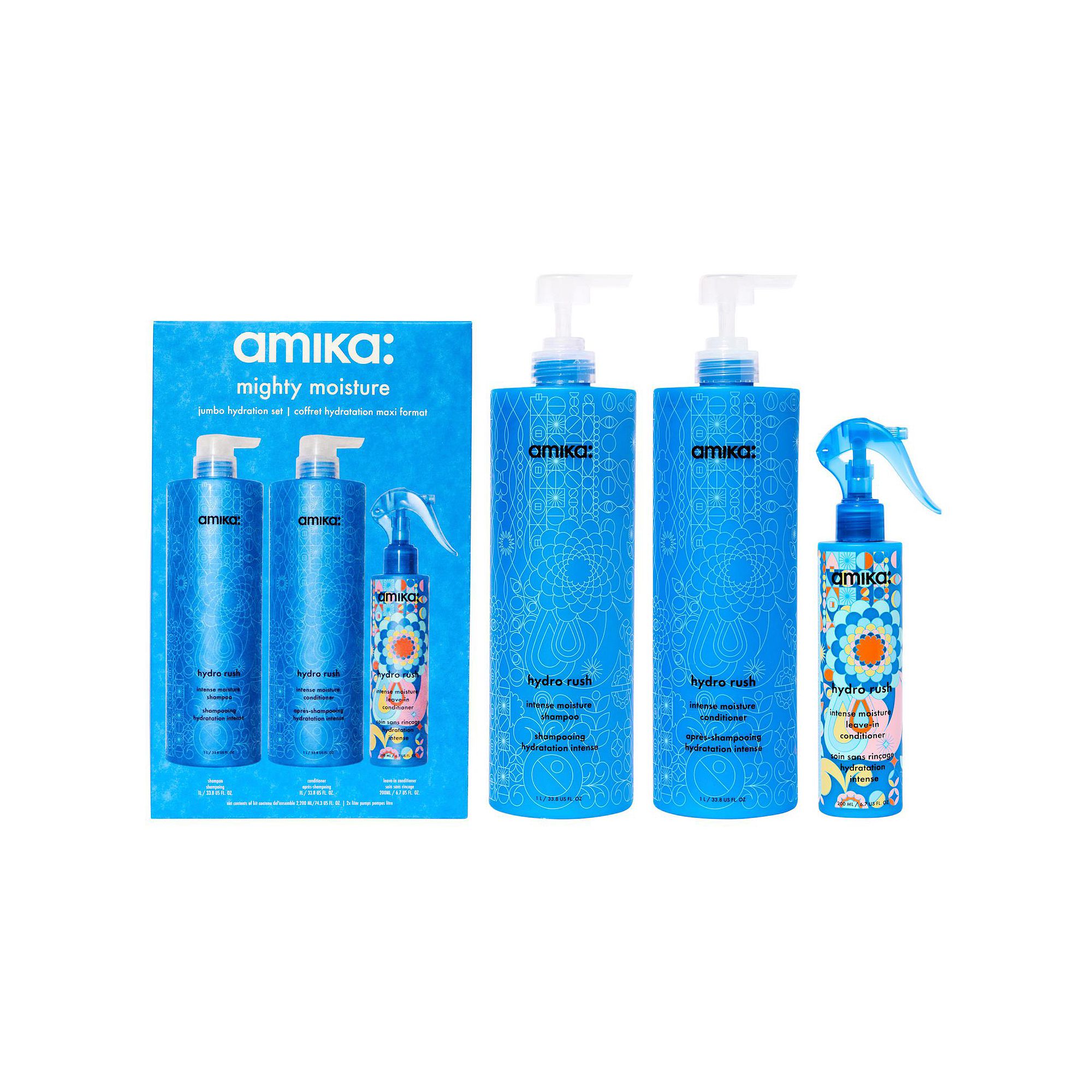 amika Mighty Moisture Jumbo Hydration Set, None