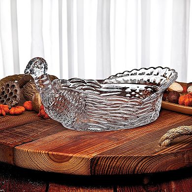 Godinger Silver Harvest Turkey Serving Platter