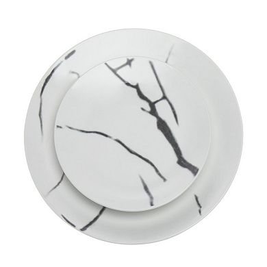 Godinger Silver Boulon Gold Porcelain 12 Piece Dinnerware Set