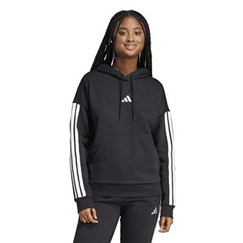 Women's adidas 3-Stripes Fleece Full-Zip Hoodie