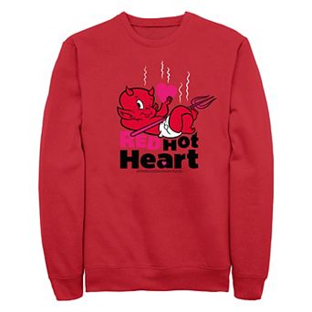 Men's Hot Stuff Red Hot Heart Graphic Fleece