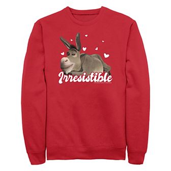 Men's Shrek Irresistible Donkey Graphic Fleece