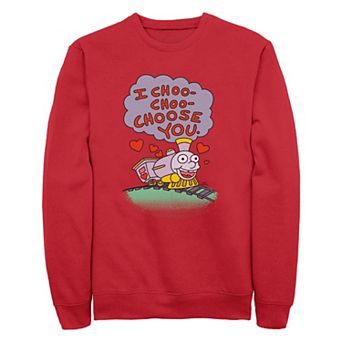 Men's The Simpsons Choo Choo Train Graphic Fleece