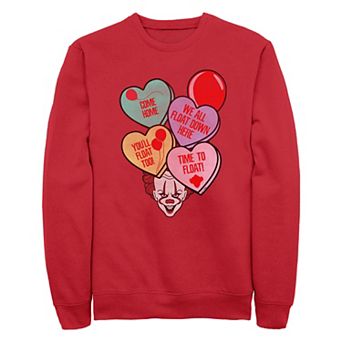 Men's IT Spooky Candy Hearts Graphic Fleece