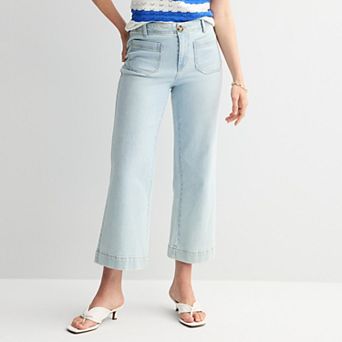 Women's Draper James Wide Leg Crop Pants