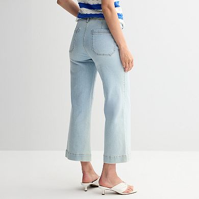 Women's Draper James Wide Leg Crop Pants