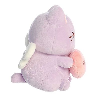 Aurora - Small Lavender Tasty Peach - 7" Candy Heart Meowchi - Enchanting Stuffed Animal