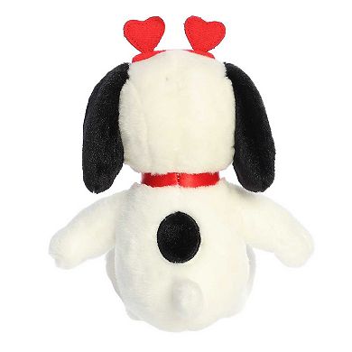 Aurora - Small White Peanuts - Love On The Mind 9" Snoopy - Timeless Stuffed Animal