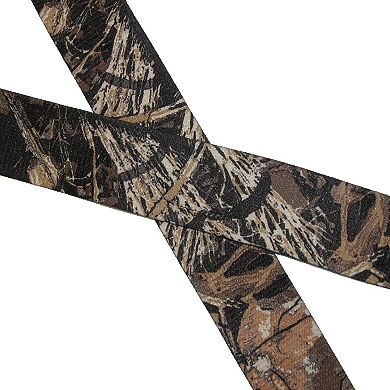 Men's Elastic Tsa Compliant Camouflage Suspenders