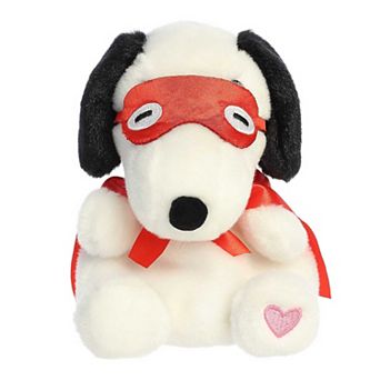 Aurora - Mini White Peanuts - Palm Pals 5" Snoopy Kissing Bandit - Timeless Stuffed Animal