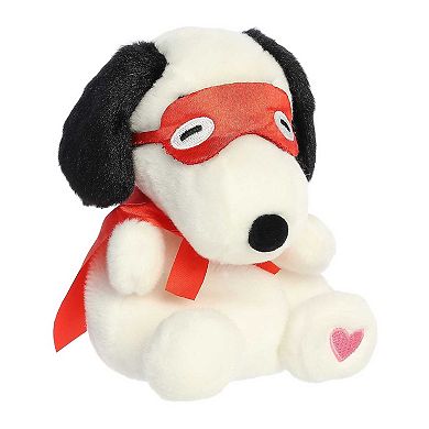 Aurora - Mini White Peanuts - Palm Pals 5" Snoopy Kissing Bandit - Timeless Stuffed Animal