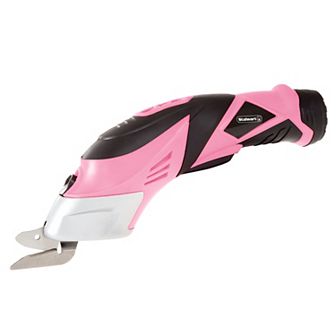 Stalwart 3.6v Cordless Electric Scissors, Pink