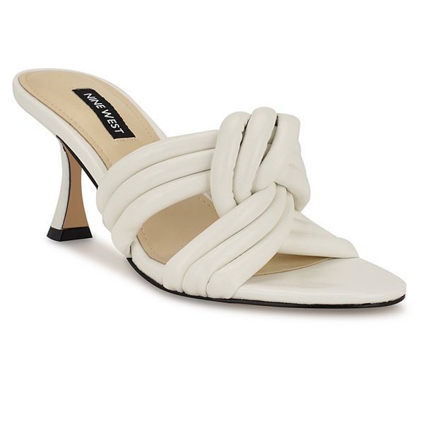 Nine West*ノットデザイン*テーパードヒール*ミュール/Norene Nine West Norene Women's Slip-On Dress Sandals