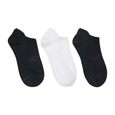 Women's Hanes 3-pk. Ultimate Seamless Stretch No Show Tab Socks