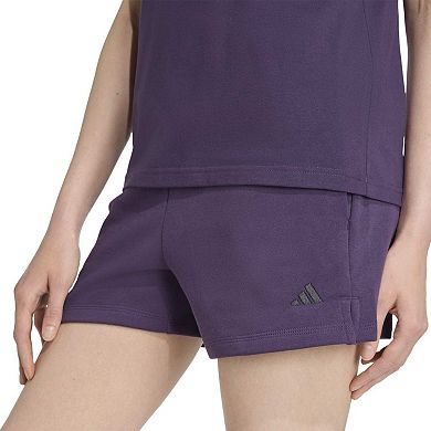 Women's adidas Essentials Small Logo Feel Cozy Shorts