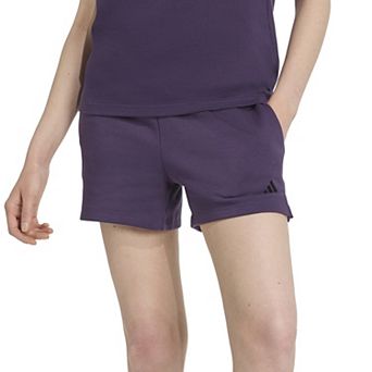 Women's adidas Essentials Small Logo Feel Cozy Shorts