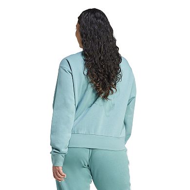 Plus Size adidas Essentials Feel Cozy Small Logo Sweatshirt