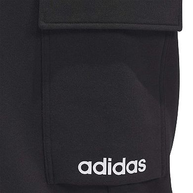 Plus Size adidas Essentials Linear Fleece Cargo Pants