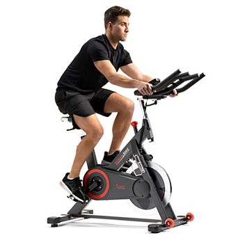 Sunny Health & Fitness Premium Smart Magnetic Belt Drive Indoor Cycling Exercise Bike