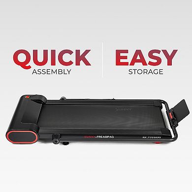 Sunny Health & Fitness Under Desk Walking / Running Smart Treadmill