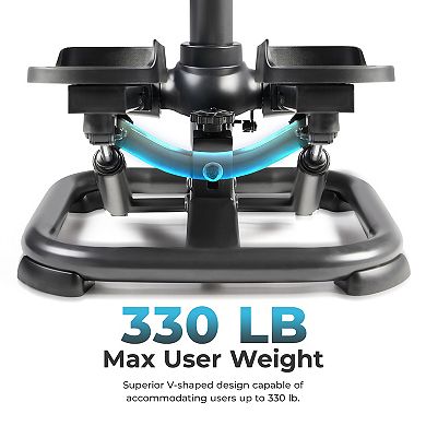 Sunny Health & Fitness Smart Heavy Duty Power Stepper