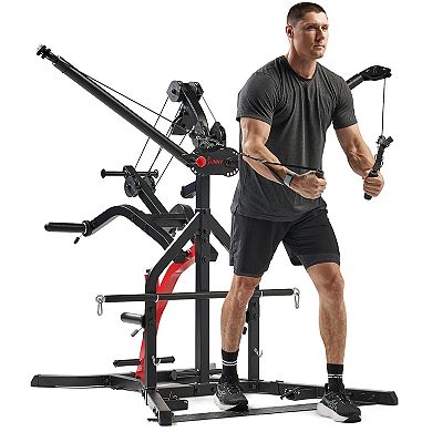 Sunny Health & Fitness Multifunctional Strength Training Home Gym