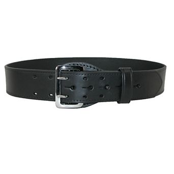 Boston Leather Men's Fully Lined Sam Browne Leather Work Belt