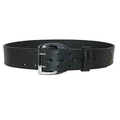 Boston Leather Men's Fully Lined Sam Browne Leather Work Belt