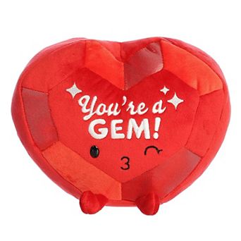 Aurora - Small Red JUST SAYIN' - 9" You're A Gem - Witty Stuffed Animal