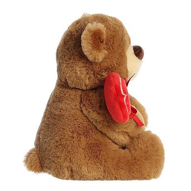 Aurora - Small Brown Valentine - Sweet Tooth Teddies - Heartwarming Stuffed Animal