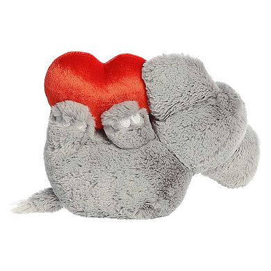 Aurora - Medium Elephant Valentine - 11" I Love You Tons - Heartwarming Stuffed Animal