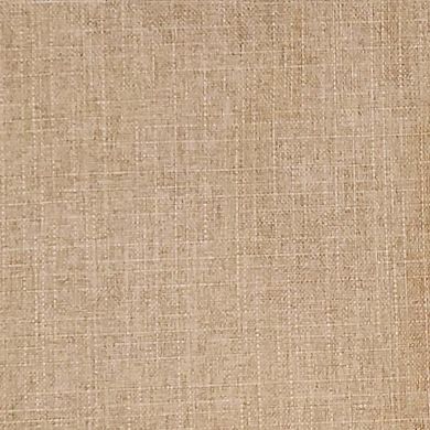 Essential Solid R-Crosby Regal Window Valance 3" Rod Pocket 50" x 17" Wheat