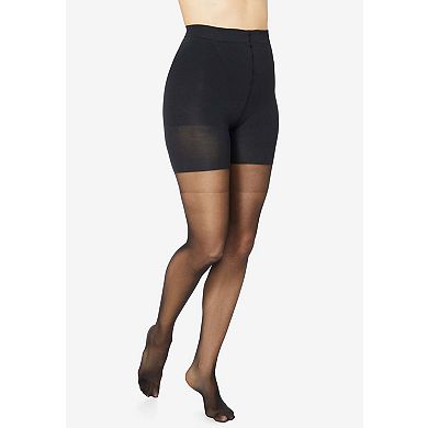 Secret Solutions Women's Plus Size Instant Shaper Tights