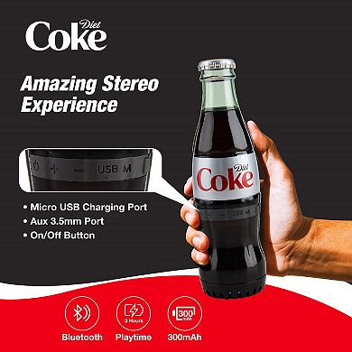 Coca-cola/ Diet Coke Bottle Shape Bluetooth Speaker With Bluetooth 5.0 Technology