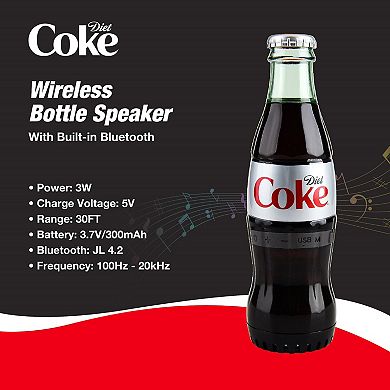 Coca-cola/ Diet Coke Bottle Shape Bluetooth Speaker With Bluetooth 5.0 Technology