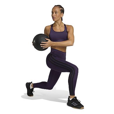 Women's adidas Powerreact Essentials 3-Stripes Medium Support Bra