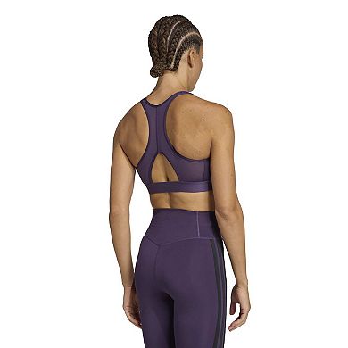 Women's adidas Powerreact Essentials 3-Stripes Medium Support Bra