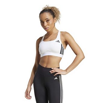Women's adidas Powerreact Essentials 3-Stripes Medium Support Bra