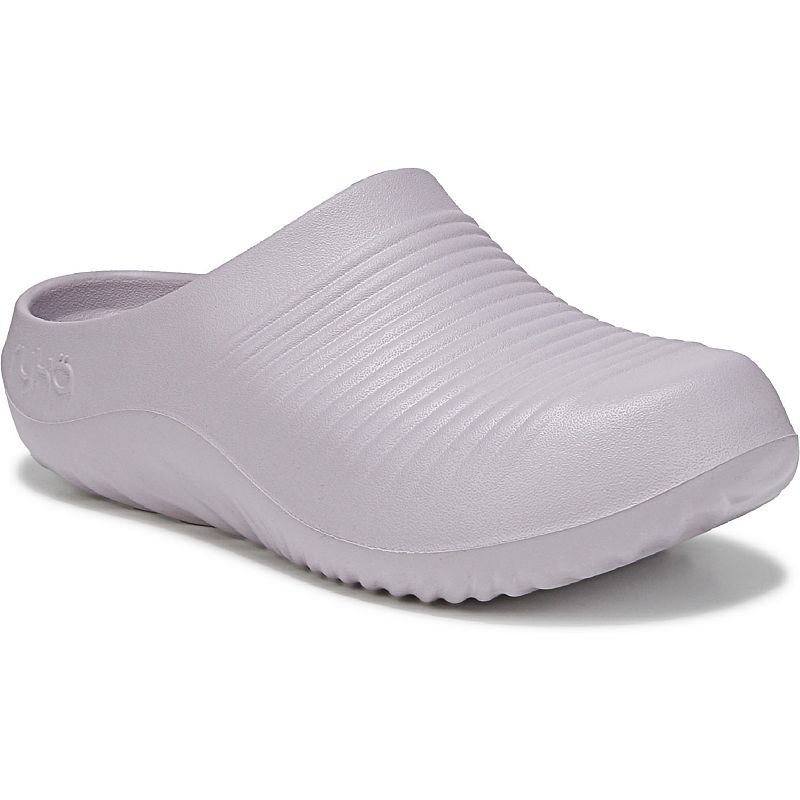Ryka Echo Recovery Women's Clog, Size: 10, Ice Purple