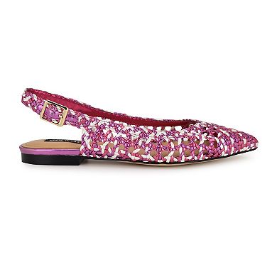 Nine West Soel Women's Slingback Dress Flats