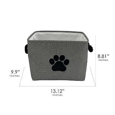 Neatly Pet Textured Fabric Basket