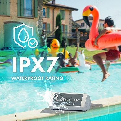 OontZ Ultra Bluetooth Speaker, up to 100 unobstructed feet Wireless Range, IPX7 Waterproof, White
