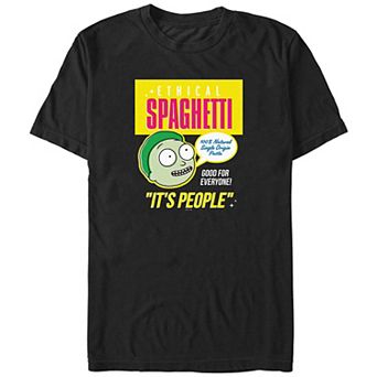 Big & Tall Rick And Morty Ethical Spaghetti Graphic Tee