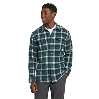 Men's Eddie Bauer Chutes Microfleece Button-Front Shirt