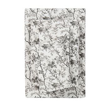 Modern Threads Toile Garden Printed Microfiber Sheet Set